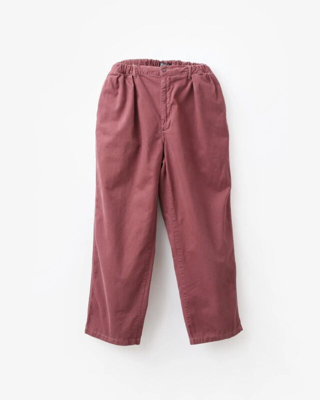 go-getter Remake Chino Easy Pants Garment Dye Dusty Pink type:G~K