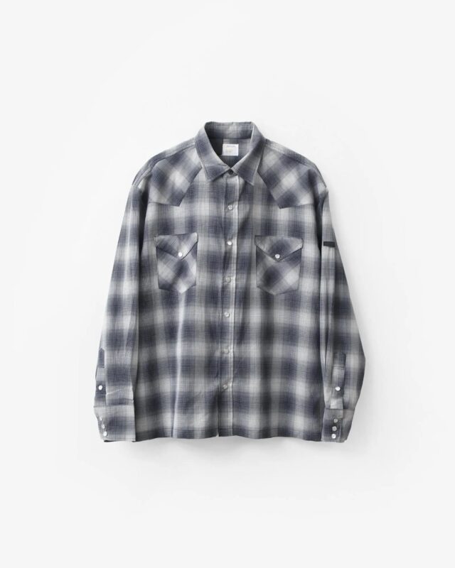 N.HOOLYWOOD WESTERN SHIRT BIG MAC BK CHECK [2261-SH61-014]