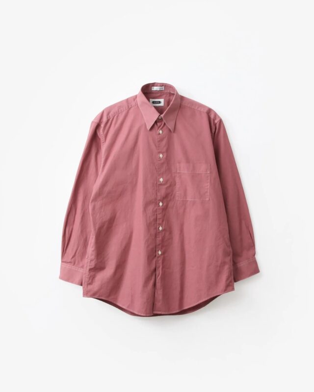 go-getter LS SHIRT GARMENT DYE SMOKY PINK