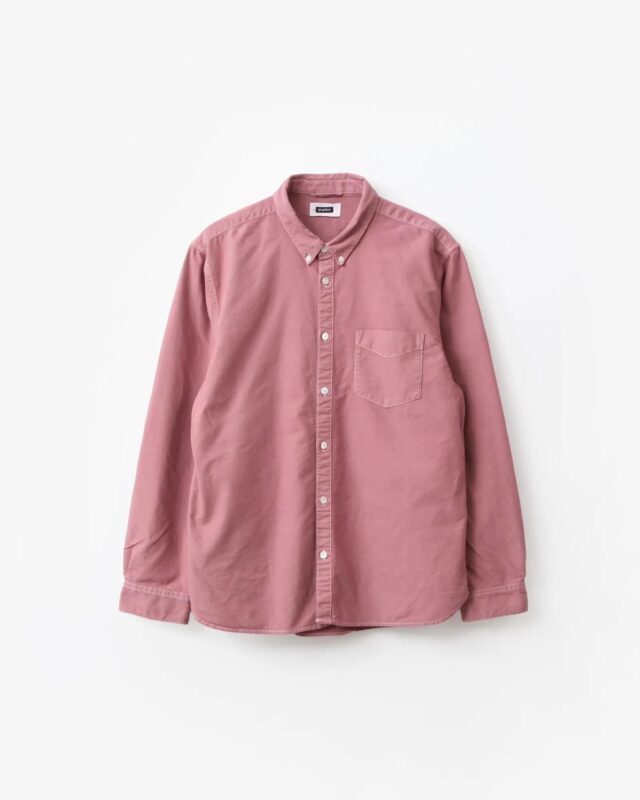 go-getter LS SHIRT GARMENT DYE SMOKY PINK