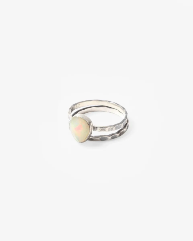 RAJPIA Natural Stone Ring  [RAJ-001-SS]