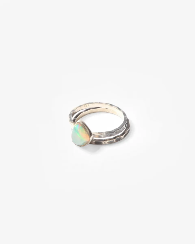 RAJPIA Natural Stone Ring  [RAJ-001-SS]