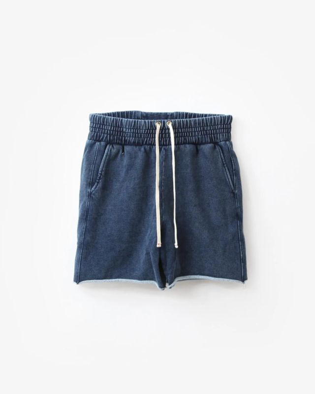 LES TIEN INDIGO YATCH SHORT VINTAGE INDIGO [IF-3000J]