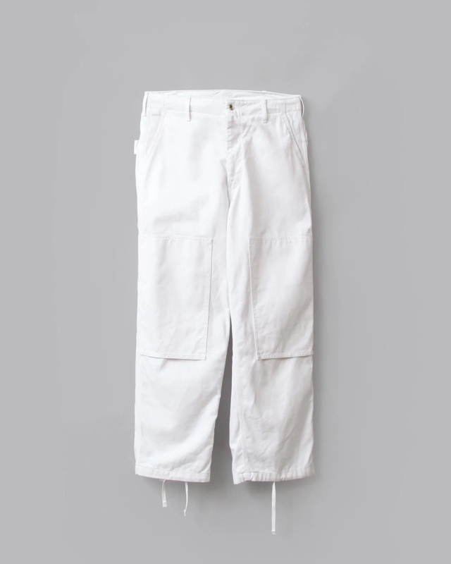Engineered Garments Painter Pant – Cotton Heavy Twill White [SW303]