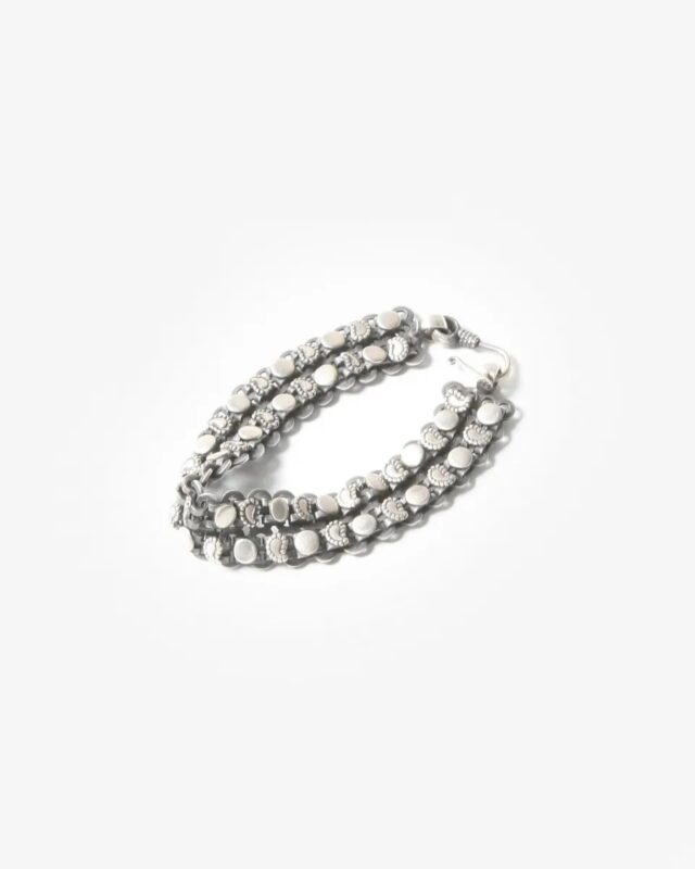 THARU SILVER BRACELET – Double