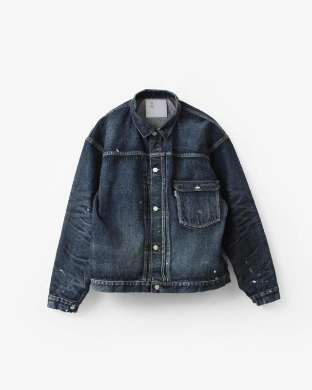 NEW MANUAL 001 T-BACK DENIM JACKET IDG [2066SSJK-YY-0001]