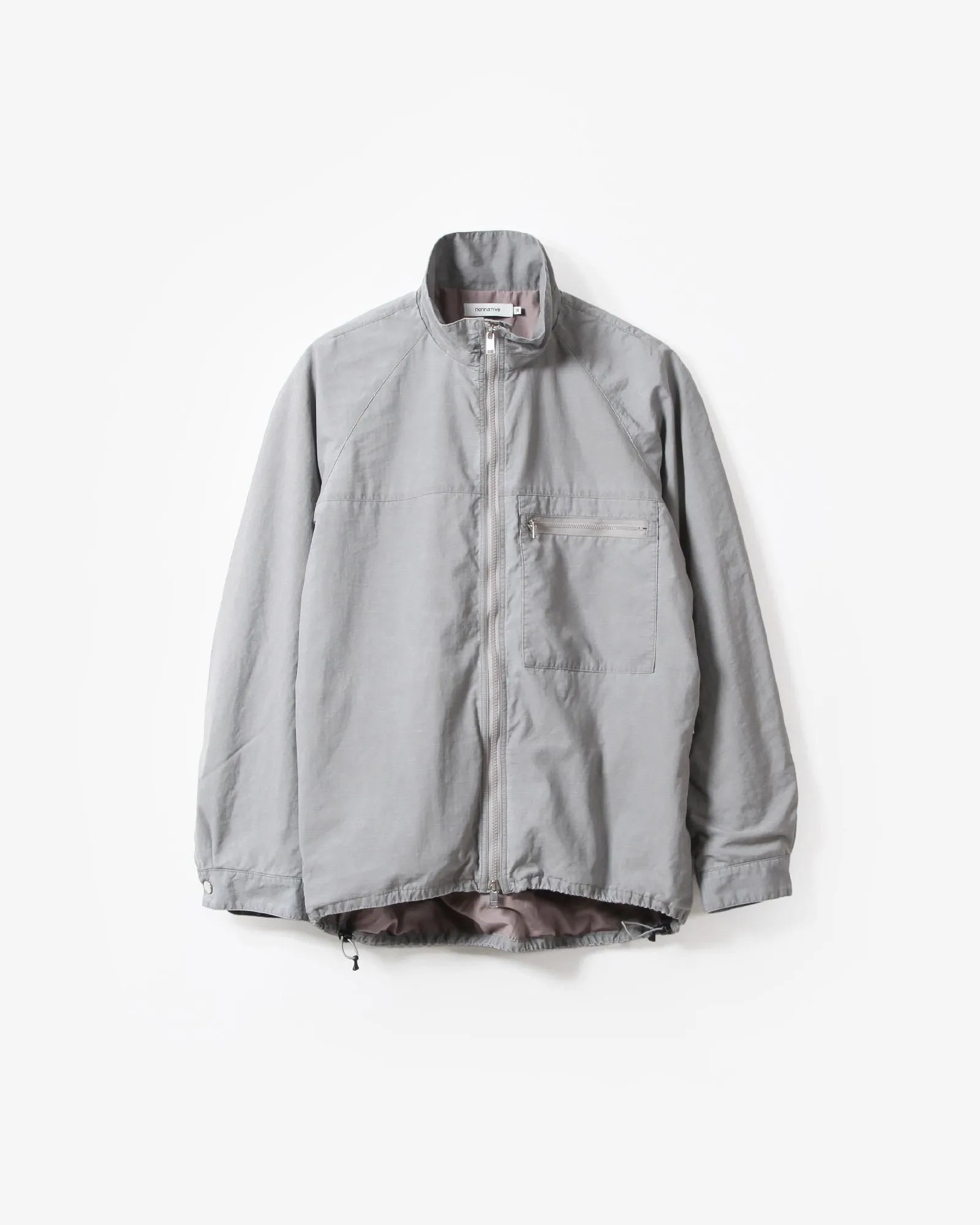 nonnative HIKER FULL ZIP JACKET NYLON RIPSTOP PIGMENT DYE WITH