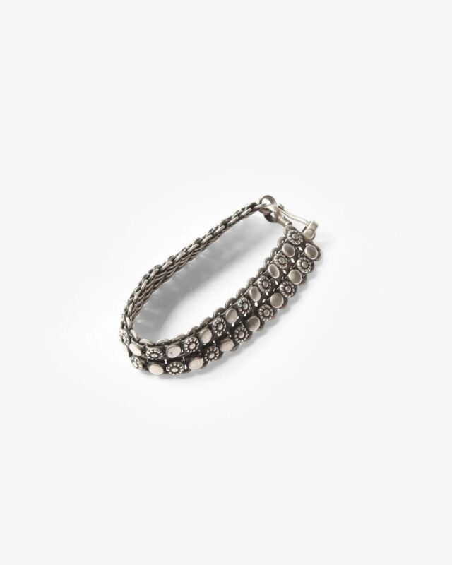THARU SILVER BRACELET – Double