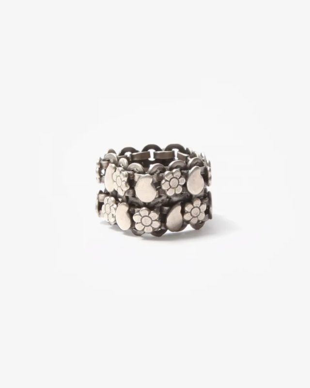 THARU SILVER RING – Double