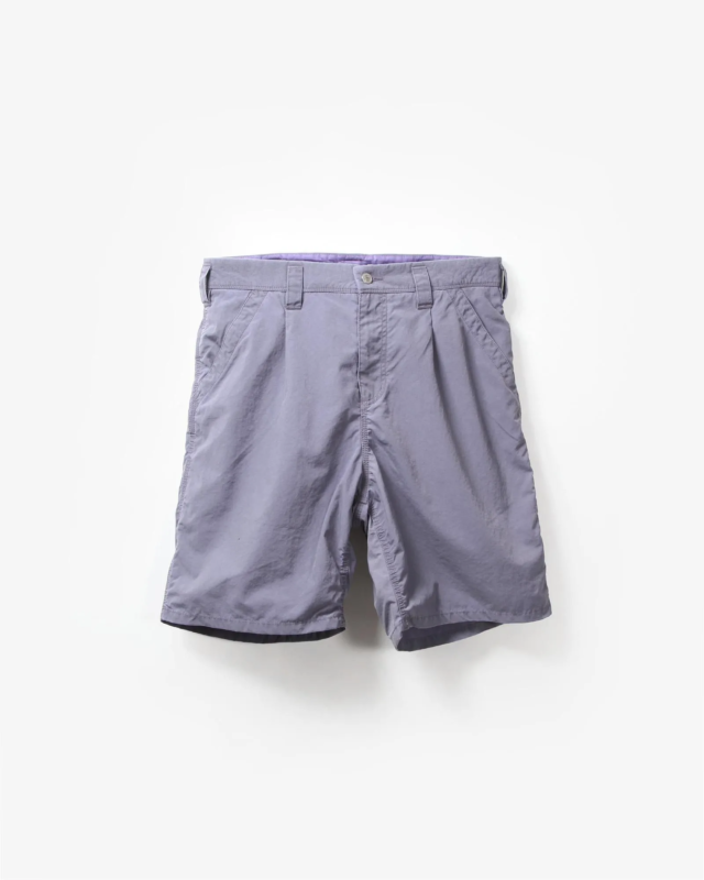 nonnative  WORKER SHORTS NYLON OXFORD PIGMENT DYE PURPLE [NN-P4827]