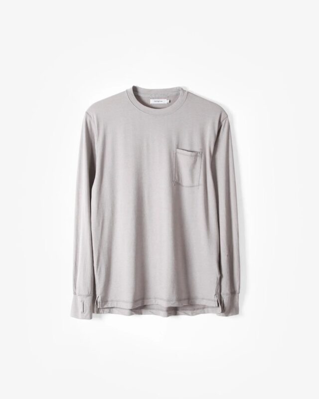 nonnative DWELLER L/S TEE MERINO WOOL OVERDYED [NN-C4820]