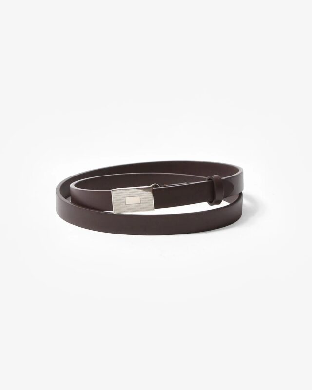 AURALEE SLIDE BUCKLE BELT [A00B04RP]