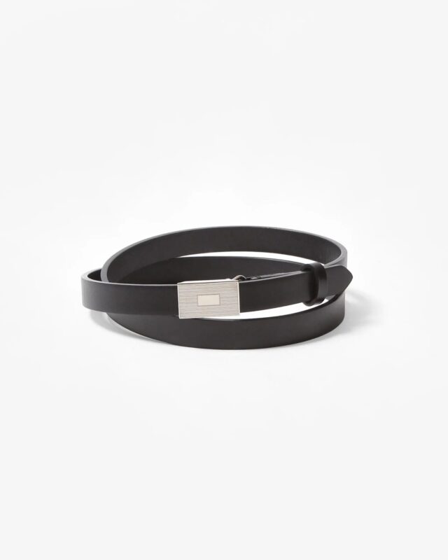 AURALEE SLIDE BUCKLE BELT [A00B04RP]