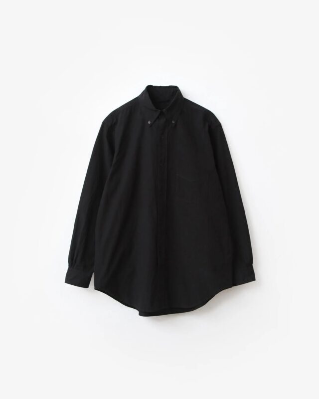 blurhms ROOTSTOCK Hard Twist Chambray B.D Shirt [bROOTS26S3F26]