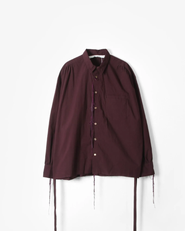 Midorikawa  SIDE SLIT SHIRT [MID26AW-SH02]