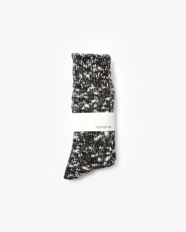 nonnative WORKER SOCKS HI WOOL COTTON YARN [NN-SO4901]