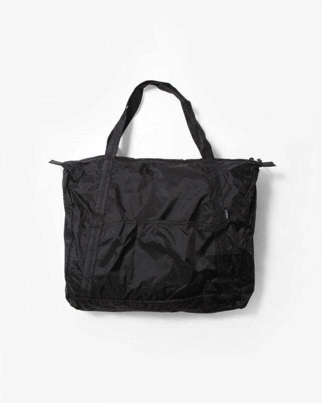 L.L.Bean Packable Lightweight Tote BLACK