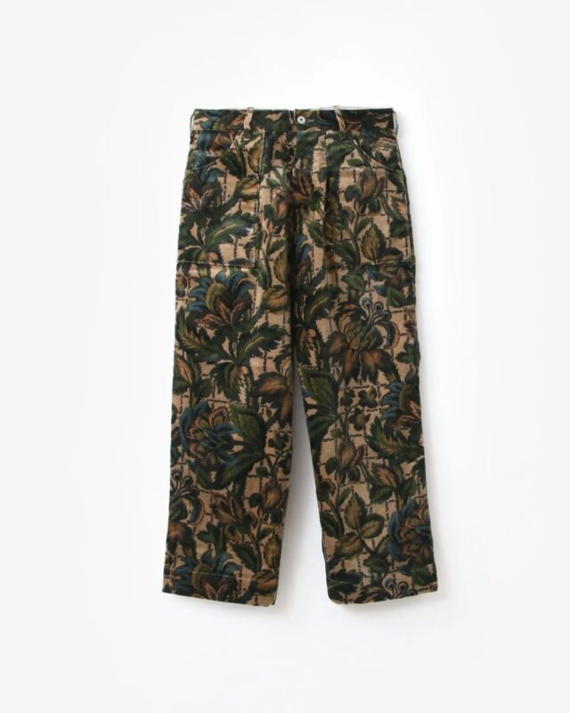 Willow Pants BAKER PANT – D’s Fablic FLORAL PRINT COLE [P-001]