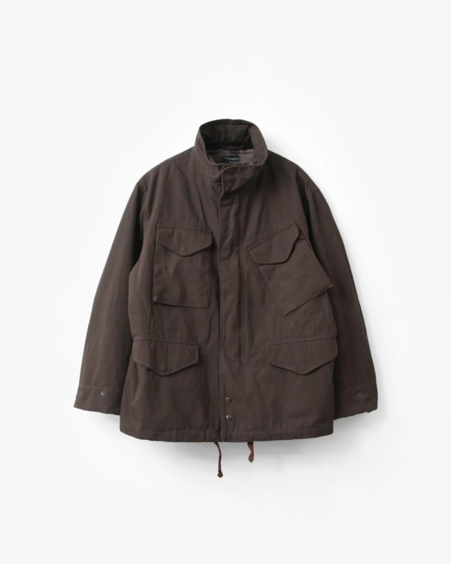 Engineered Garments M65 Field Jacket – Heavyweight Cotton Ripstop Dk.Brown [TX245]