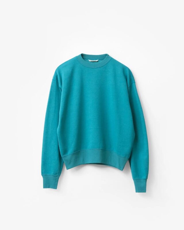 AURALEE HIGH-TWIST COMPACT SWEAT P/O [A26AP02WU]