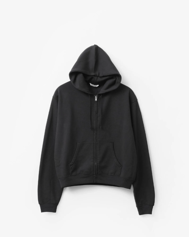 AURALEE HIGH-TWIST COMPACT SWEAT ZIP PARKER [A26AP01WU]
