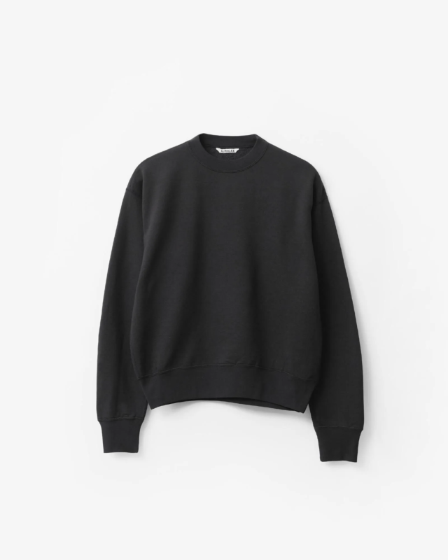 AURALEE HIGH-TWIST COMPACT SWEAT P/O [A26AP02WU]