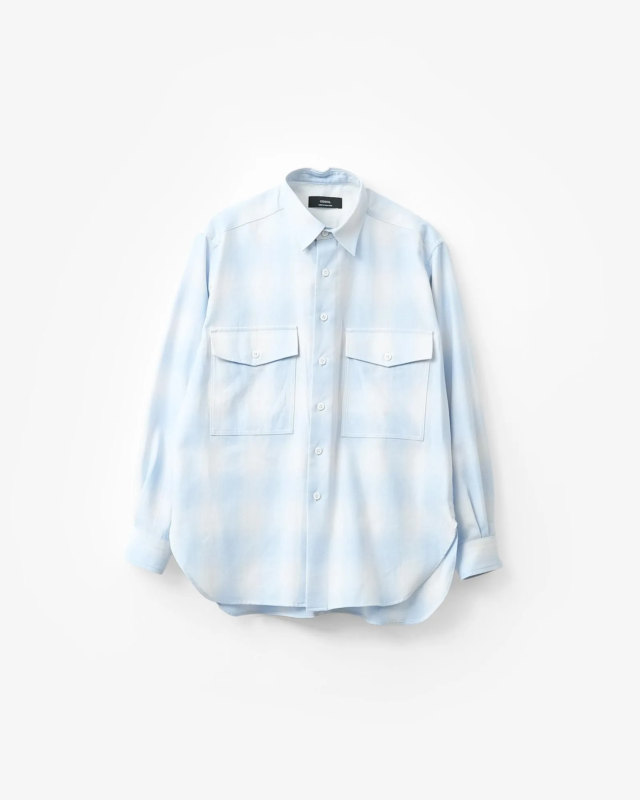 ensou. Everyday Shirt Red Check [E14S006]