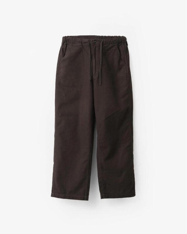 orSlow NEW YORKER BRUSHED WIDE TROUSERS [01-1021-63]