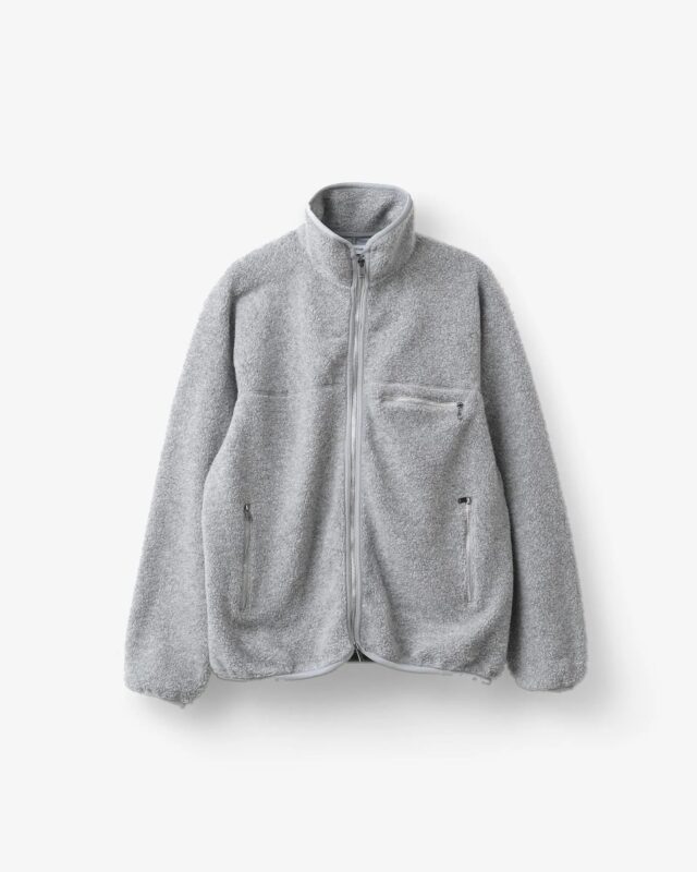 nonnative HIKER FULL ZIP BROUSON WOOL POLY NYLON PILE [NN-J4916]
