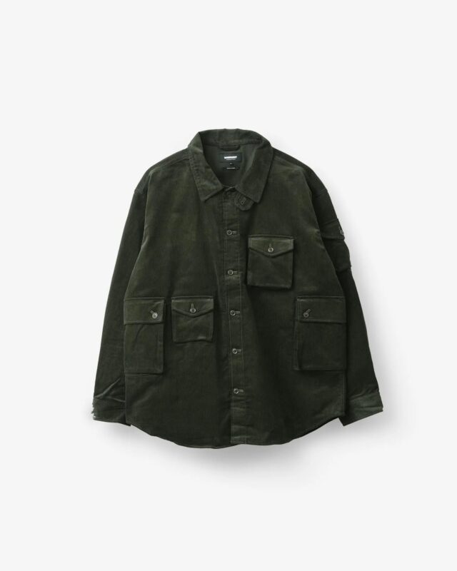 MODMNT CORDUROY UTILITY CPO SHIRT KHA [M2520-1I016F]